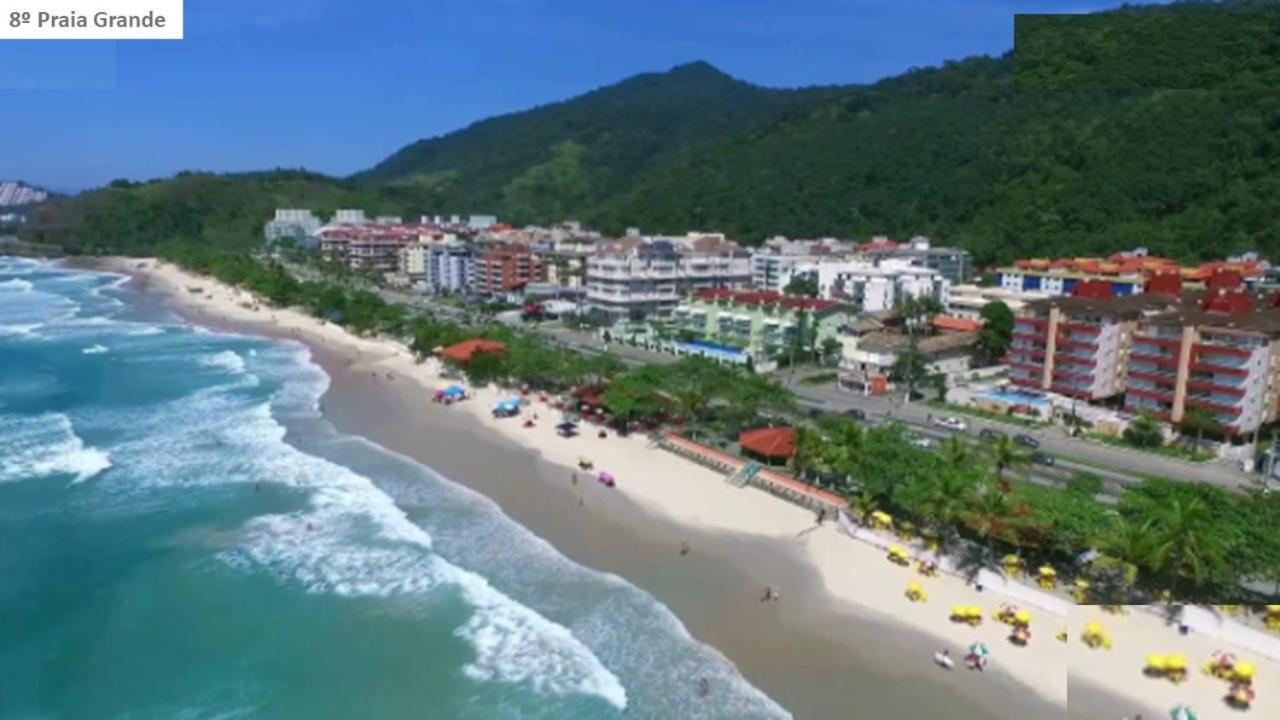 Apartamento Ubatuba - Praia grande - 80m da Praia - Até 8 Pessoas - Praia Grande Ubatuba - 2 Quartos Exterior foto